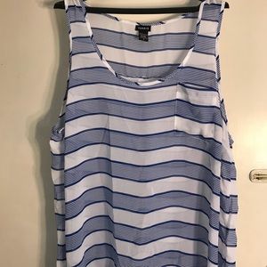 New Torrid Size 3 sleeveless blouse